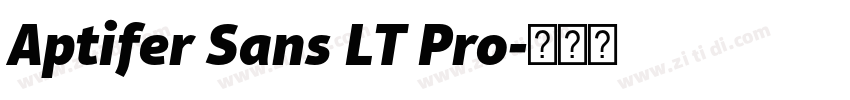 Aptifer Sans LT Pro字体转换